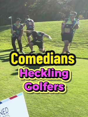 Develop new insecurities at the @greatoutdoorscomedy Heckle Hole with @Donovan Workun #golf #golftiktok #golfer #roast #comedian 
