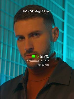 Todo el día. Una sola carga. Así se vive con #HONORMagic8Lite🔋⚡️  @HONOR MX #MagiaLegendaria 