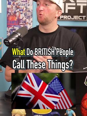 What Do British People Call These Things? Agree? #fyp #british #slang #language #america 