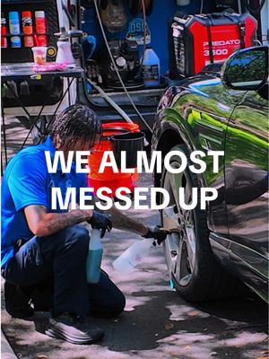 I swear this is the most unluckiest thing as a detailer… but somehow we made it work! (Has this happened to you before?) - VIP MAINTENANCE ✅ DON’T JUST LOOK COME BOOK #detailer #detailersoftiktok #details #vehiclemaintenance #carwashing 