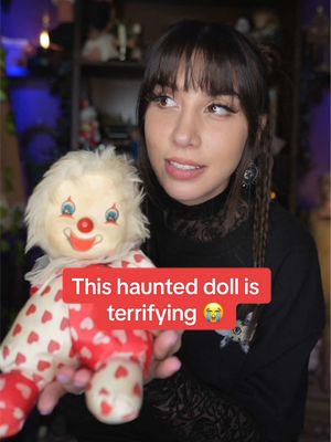 What do you think of Jingles? 😭 #haunteddoll #paranormal #ghost 