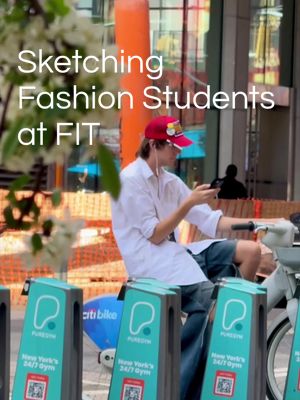 Wore cool glasses so I could go undercover as a FIT student. Only got called a fraud twice…big success 👍  #nycfashion #fashionillustration #art #fashioninspo #fashioninstituteoftechnology @OOTD Magazine 
