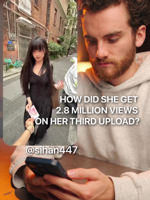 How did she get 2.6 Million views on her 3rd upload?! Day 52 of the 100 day creator school.  video by @sihan447
