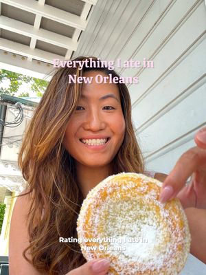 My favorite meal is at the end 👀 Here’s everything I ate in New Orleans 😋 What are your favorite New Orleans food spots? #neworleans #neworleansfood #nola #Foodie 