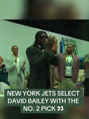 Texas Tech Edge David Bailey is headed to the Jets with the No. 2 overall pick 👏 #newyorkjets #texastech #nfl 