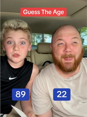 Guess the age! 👀😂 #fypシ #guesstheage #fatherandson 