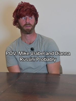 This Mike Vrabel and Diana Russini stuff is bananas #nfl #football #sports #comedy #sketch 