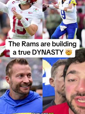 Ty Simspon gets to learn from Sean McVay and Matthew Stafford 🤯🤯🤯 #nfl #football #nfldraft #rams #losangelesrams 