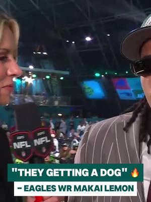 The Eagles just got a DOG 🦅 (Via @ESPN #nfl #eagles #makailemon #usc #phillytiktok 