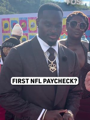 Jeremiyah Love's first paycheck is going straight to the bank. 🏦  #nfl #nfldraft #arizonacardinals 