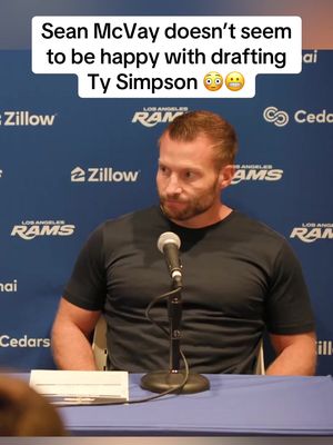 Sean McVay said Ty Simpson will be competing with Stetson Bennett for the backup qb role 🫣