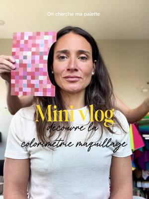 Après les vêtements… le maquillage! Je pensais connaître mes couleurs… c’est à dire pas de couleur et que du brun, mais clairement, je me trompais et je peux oser moi aussi! J’ai fait la suite de ma colorimétrie avec Catherine de Studio Écru, version maquillage cette fois et c’est fou à quel point les bonnes teintes changent tout. Résultat : un maquillage de soirée plus lumineux, plus naturel… mais surtout beaucoup plus cohérent avec moi. Je ne crois pas que je vais commencer à porter du rouge à lèvres au quotidien, mais ça me donne des idées si je veux un look glam! Ce que j’ai réalisé : souvent, ce n’est pas qu’un produit ne fonctionne pas… c’est juste qu’il n’est pas dans la bonne palette. Merci Catherine pour toutes les explications hyper concrètes, c’est le genre de connaissance que tu gardes longtemps. Tu t’es déjà fait analyser pour le maquillage?  #colorimetrie #colopalette #makeup #fyp #montreal 