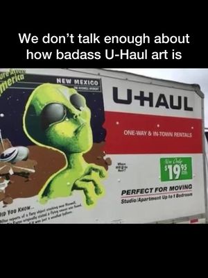 Hell yeah 👍  . . #uhaul #art #truck #fyp #viral