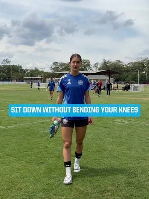 We asked both teams if they can sit without bending their knees 😂 Who did it best JAX fans? 👀 #ProSoccerProJAX #sitwithoutbendingyourkneeschallenge 
