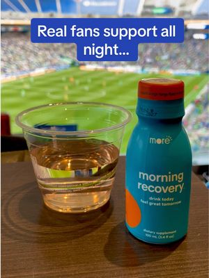 Real fans go all in. But here’s what most people don’t think about: While you’re enjoying the match, your liver is working overtime to process alcohol—breaking it down into byproducts your body then has to clear out. That “next day” feeling?  It’s not random. Morning Recovery is built to support your body while you drink, with ingredients like DHM, a plant-based compound studied for its role in helping your body handle alcohol more efficiently. So yeah—cheer loud, stay out late.   Just don’t forget to back up your body while you do it. Same energy for the night… smarter approach for the morning. #MorningRecovery #GameDayEnergy #SoccerNight #SmartDrinking #NextDayReady