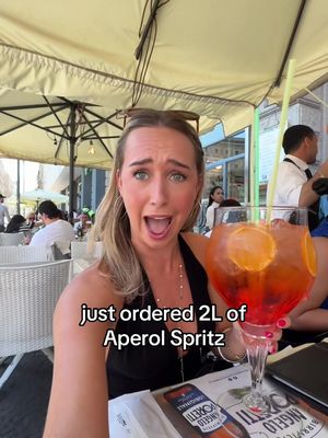 UHOH WATCH OUT ITALY #aperolspritz 