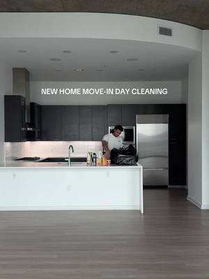 cleaning my new home on move-in day 🧼 what room should I set up first? #newapartment #CleanTok #cleaning #weekendreset #apartmenttherapy