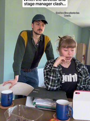 Did someone say tea break? #theatre #musicaltheatre #actor #theatrekid #stagemanager 