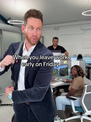 Getting a head start on the weekend #work #worklife #workhumor