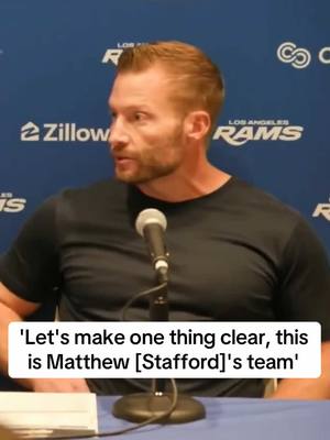 Sean McVay on the Rams' decision to draft QB Ty Simpson with the 13th overall pick 👀  [via espnnfl/X] #rams #matthewstafford #nfldraft #nfl 