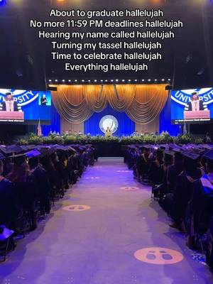 You did it hallelujah! 🎓👏#snhucelebrate #classof2026 #collegegraduation #collegedegree