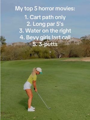 Top 5 horror movies #golf #viral 