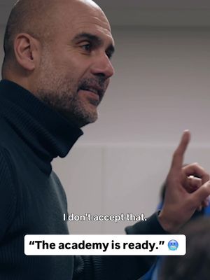 “Maybe I was confused.” 😮‍💨 Throwback to this Pep Guardiola dressing room speech to the Man City players after a 2-0 loss to Southampton in the Carabao Cup in 2023. They won the treble that season. Arguably the best coach of all-time for a reason 🐐 📺 Together: Treble Winners #pepguardiola #mancity #manchestercity #PremierLeague #Soccer 