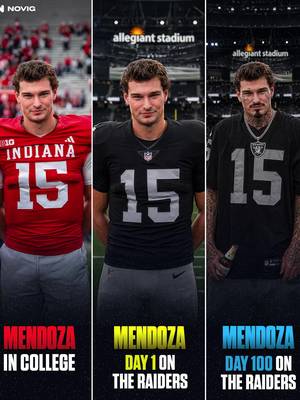 Mendoza on the Raiders 🔥 