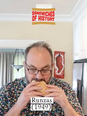 Runzas (1949) on Sandwiches of History Today were making a sandwich of regional and our history. That’s because Rachel was kind enough to share scans of recipe cards from aunt and grandma for Runzas which apparently originated out of Nebraska in 1949. Now, I know it isn’t a traditional “sandwich” but it’s still filling in bread so I am going for it. Of course, that begs the question is a calzone a sandwich? I technically no, but maybe yes in spirit? #SandwichesOfHistory #fyp 