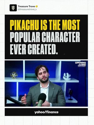 One of the most recognizable characters ever created. ⚡ Pikachu isn’t just a mascot. It’s the face of the largest media franchise in the world. In just 30 years, Pokémon has generated over $288 billion in revenue. That’s more than Star Wars, Marvel, and Harry Potter combined. For collectors, that kind of cultural dominance is exactly why cards like the Pikachu Illustrator are viewed as historic assets. (Via YT: Yahoo Finance) #pokemon #pikachu #starwars #marvel #harrypotter 