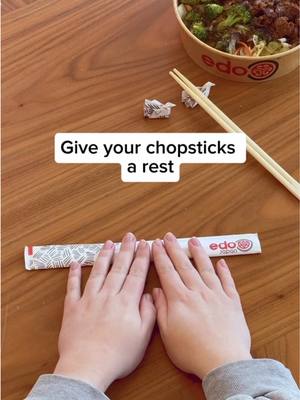 Elevate your table game by turning your chopstick holder into something a little more elegant.