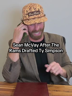 Sean McVay was not super pumped about the Rams drafting Ty Simpson #nfl #football #sports #comedy #sketch 