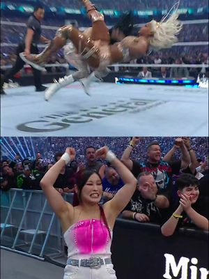 mami is back on top! 😈 #WWE #IYOSKY #RheaRipley