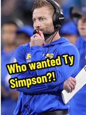 Is Les Snead and Sean McVay’s relationship on the rocks after the Ty Simpson draft pick? #losangelesrams #nfl #nfldraft #tysimpson #startinglineuptiktokcontest 
