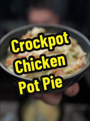 My daughter keeps asking me to make this one so of course I made it happen… hope you love this one like we do! Recipe is up on my site with the link in my profile if you need it #crockpot #chickenpotpie #holmescooking