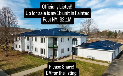 My 16 Unit For Sale! $2.1M Painted Post NY Close to down town Corning (Market st) All units are: 2 bed / 2 bath and single attached garage new stainless appliances new common areas all new washer dryers in units Central Air way too much to list DM ME IF INTERESTED #realestate #commercialrealestate #realeatateinvesting #foryoupage #multifamilyrealestate 
