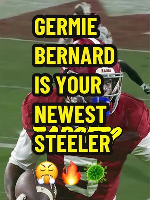 He DOESN'T DROP any passes 🤲🔥 #nfldraft #pittsburghsteelers #germiebernard #widereceiver #football