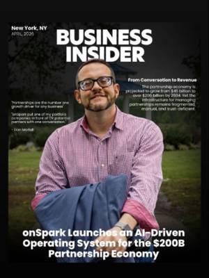 Chemistry feels good—but alignment is what actually builds successful partnerships. If we haven’t met, I’m Kyle Kane with onSpark⚡ onSpark is an AI-powered partnership engine that connects you with vetted, aligned, high-intent partners in minutes. 🎯 No paid ads. No cold outreach. No networking noise. Here’s the truth most founders won’t say out loud: Your partnership strategy isn’t broken because you lack value. It’s broken because the infrastructure doesn’t exist. 💔 Time gets swallowed by manual outreach, scattered systems, and decisions that should have been automated yesterday. You’re mining LinkedIn, working the DMs, grinding events… and still converting conversations into maybe. 😤 That ends here. You shouldn’t need more hires, longer hours, or a random, lucky introduction to grow. 🚀 onSpark builds your partnership engine through an AI operating system. The backend that qualifies partners, automates the process, and compounds your leverage while you sleep. 🤖 Scale comes from systems. Not effort. ⚙️ Follow along and you’ll learn how to: 🧠 Turn partnerships into predictable revenue 📈 Build systems that grow output without growing headcount 🔥 Make faster decisions backed by data, not gut checks If you’re ready to stop networking and start compounding, click the link in bio. 🔗 @danvmartell #PartnershipStrategy #FounderMindset #B2BGrowth