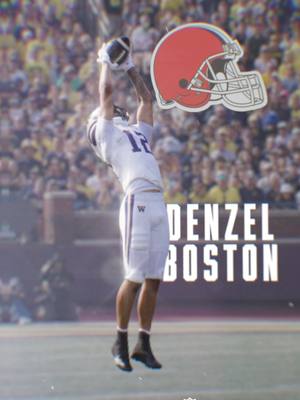 Boston to the @Cleveland Browns 