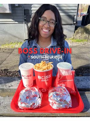 [ad] This is one of the only 24-hour food options in Seattle! @Boss Drive-In is in the South Delridge neighborhood of West Seattle and they’re a local favorite for burgers, milkshakes, fries, and fun sides like deep-fried Oreos and mac & cheese bites. Personally, the mac & cheese bites are my favorite side.  I’ve been coming to Boss Drive-in for more than seven years because it’s consistent and affordable. When I want an old-fashioned burger and fries for lunch, it hits the spot. Now that the weather is warming up, you can eat outside on one of the two picnic tables or take your food to the park and eat with friends. We ordered: - Dub-C cheeseburger ($6.99; the Boss sauce on it has a slightly spicy kick, but not overpowering. It’s similar to a thousand island sauce) - Hot link burger ($7.99; my husband likes this one) - Tub of French fries - $5.99  - Mac & cheese bites - $4.79 for a 5-piece - Green gremlin milkshake and Oreo milkshake - $4.99 each for a small  If you’ve never checked out this spot, add it to your list! 📍 Location: @bossdrivein - 9061 Delridge Way SW, Seattle, WA 💵 Price range: Expect to spend $10-$20 per person. This is an affordable restaurant in Seattle, and it’s open 24 hours.  Disclosure: My meal was comped to make this video, but I have eaten here on my own dime many times over the years.  … … #seattlefood #westseattle #drivein #seattlefoodie #seattlerestaurant 