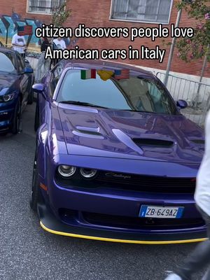 A Camero is more exotic than a Lambo in Italy 🇮🇹.. Travel to where you are valued. 🌎