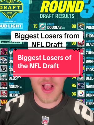 Biggest losers of the NFL Draft #nfldraft 