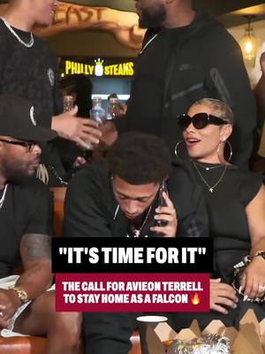 Avieon was hyped to stay in the 🅰️ #atlantafalcons #nflfootball #sports #nfl #nfldraft 