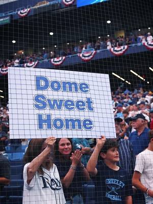 Love seeing the love 😍 #MLB #tampabayrays #raysup #tropicanafield