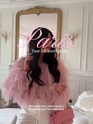 Here’s your full Paris guide… 🎀✨ what to do, what to skip and what’s actually worth it. The quiet walks, slow mornings, croissants + coffee… those were my favorite parts 🥹⚜️🕊️ I saved everything for you. Comment PARIS and I’ll send it start to finish⚜️🤍