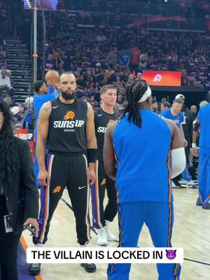 In his zen 😈 #dillonbrooks #NBA #playoffs #basketball #phoenixsuns 