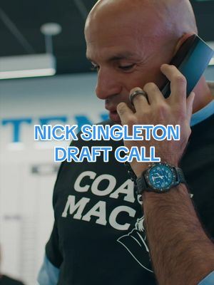 “You ain’t gonna regret it, I promise that” making Nick Singleton a Tennessee Titan #nfldraft #tennesseetitans #titans #nicksingleton 