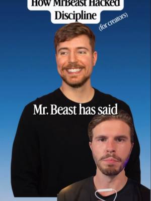 How Mr. Beast hacked content creator discipline #contentmarketing #contentcreator #marketing #entrepreneurtips