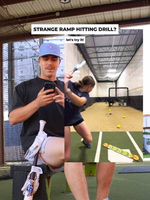 Rolling Ball Hitting Drill #baseball #highlights #baseballdrills #baseballlife 