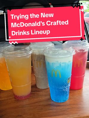 McDonald's is coming for Sonic with this new Crafted Beverages lineup with new Sprite, Dirty Dr Pepper, Hi-C Orange Creamsicle and Refreshers with their lemonade. What do you think of McDonald's getting into the dirty soda and Refresher game? #mcdonalds #fastfood #FastFoodReview #drinks #drinkreview 